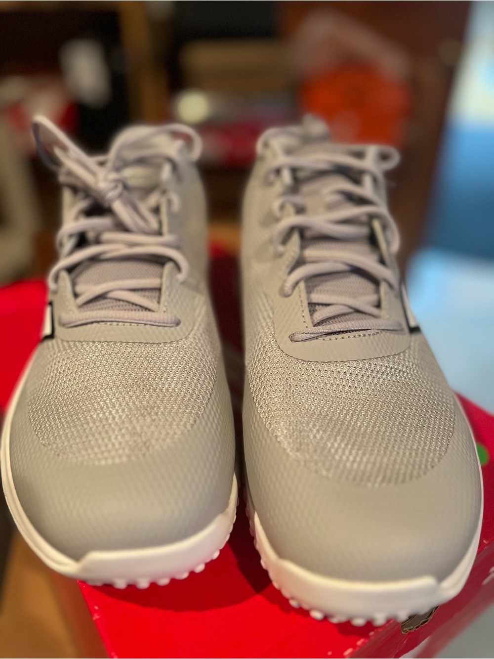 New Balance FUELCELL 4040v7 Tirf Trainer Sneakers Light Grey - Picture 5 of 6